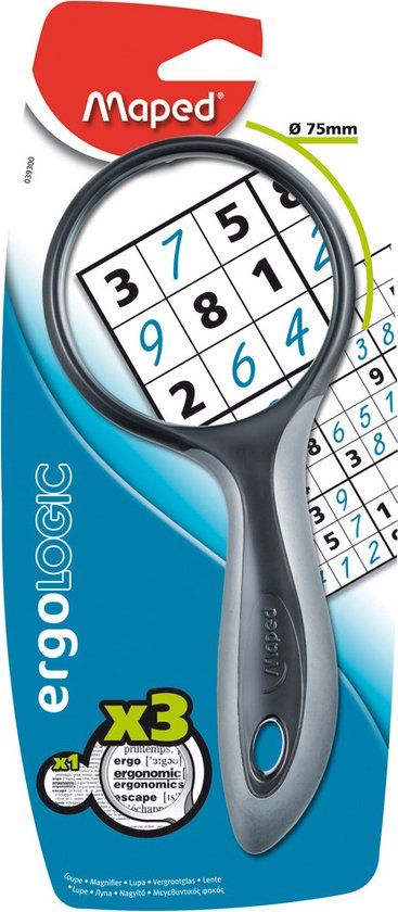 Maped Office Ergologic Loep - 3x Vergroting - 75mm