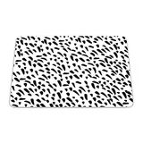 Bonamaison Muismat, rechthoekig, digitaal bedrukt, antislip onderkant, voor kantoor en thuis, afmetingen: 22 x 18 cm