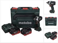 Metabo SSW 18 LT 300 BL accu-slagmoersleutel 18 V 300 Nm borstelloos + 2x oplaadbare accu 8.0 Ah + lader + metaBOX