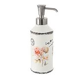 Gedy Clothilde Zeepdispenser, Keramisch, Wit, Enkel