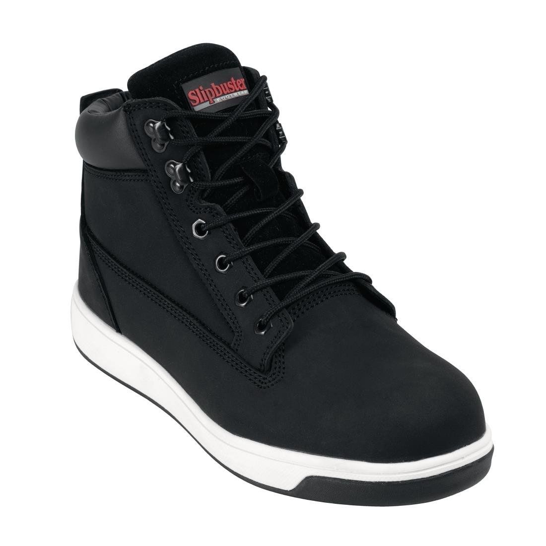 SLIPBUSTER FOOTWEAR Veiligheidsschoenen Zwart | Hoog Model | Antislip + Stalen Neus | Maat 46