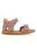 Shoesme Sandalen Meisjes Leer Roze Zwart Maat 30