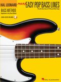 More Hal Leonard More Easy Pop Bass Lines