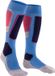FALKE SK4 warm dun wol functioneel materiaal skisokken dames grijs - maat 39-40