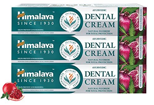 Himalaya Herbals Dental Cream Toothpaste 100g (Classic, 3 PACK)