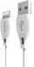 Dudao USB naar Lightning Oplaadkabel - 1 Meter - Wit