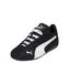 Puma Speedcat Plus Sneaker voor volwassenen, uniseks, Zwart/Wit, 10