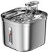 OEM BZMD UG Drinkfontein Kat - Automatische Drinkbak Kat - Waterfontein - Met 3 Verschillende Filters - RVS - 2,2 Liter