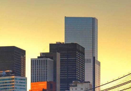 W & G Fotobehang Brooklyn Bridge Sunset - 8 delig