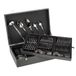 Arcos Serie Capri - geschenkdoos bestekset 113 stuks (complete set) - monoblok uit één stuk roestvrij staal kleur zilver