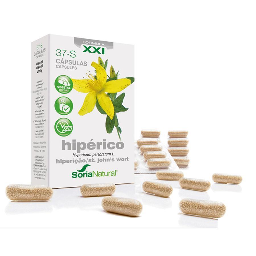 Soria Natural 37 S Hyperico Capsules 30 stuks