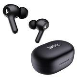 boAt Airdopes 71 TWS-oordopjes met 40 uur speeltijd, dubbele microfoons met ENxTM, ASAP Charge, IWP, BEAST-modus met 50 ms lage latentie, IPX4 en Pocketable ID (Active Black)