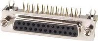 Computer Connectors VROUWELIJKE 25P SUB-D CONNECTOR - PRINTMONTAGE (CC021)