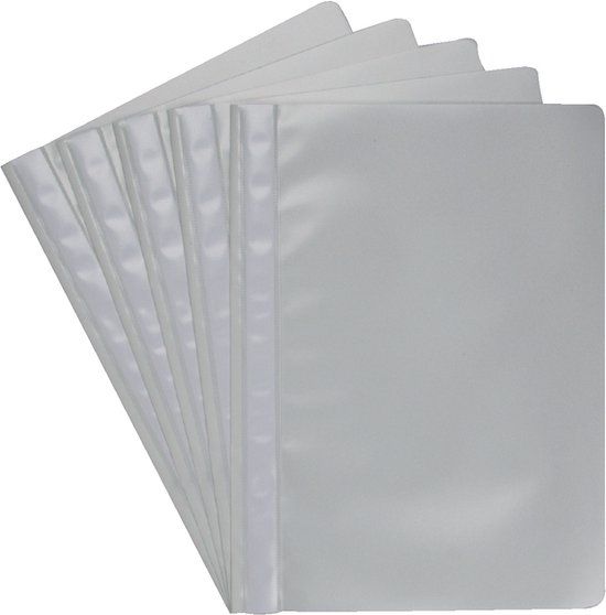 Snelhechter Quantore A4 PP - wit - set 100 stuks