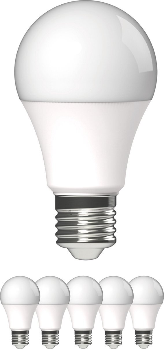 Proventa LED Lampen E27 - Mat - A60 Peer - 8W (60W) - Warm wit - 6 stuks