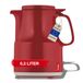 Helios Thermoboy kunststof thermoskan, rood, 0,3 liter