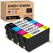 OEM Epson Gerecyclede T40 T40D Inktpatronen Multipack, 4 Stuks, voor Epson SC-T Serie