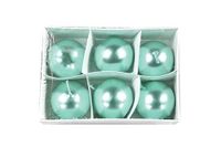 Nataluna Tiffany Metalen kaars bal 4 cm 6 stuks zoals afgebeeld