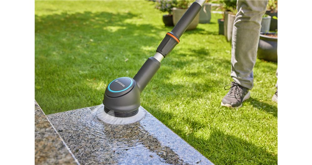 Gardena AquaBrush Opzetstuk met Schijfborstel - Voor AquaBrush Multireiniger