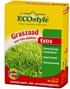 ECOSTYLE Graszaad-Extra - 250 g - doorzaaien kale plekken - voor 10 tot 20 m2 Zaai kale plekken in met Graszaad-Extra