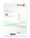 Xerox 926L90400 Ordnerrugetiketten verpakking met 100 vellen, geschikt voor laser, kleurenlaser en inkjetprinters, wit