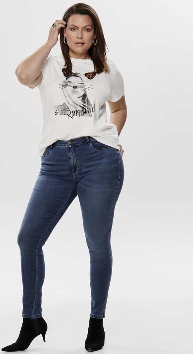 ONLY Carmakoma Augusta High Waist Skinny Jeans - Maat 48 x L34