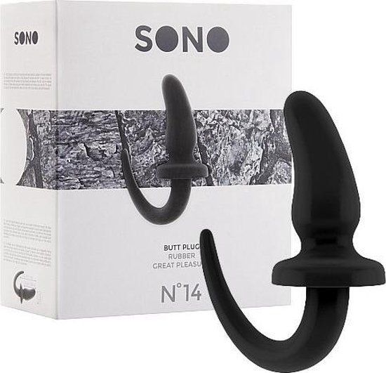 Sono No.14 Butt Plug - 4 Inch - Black