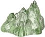 Kosta Boda The Rock bougeoir H9.1cm D14cm émeraude vert
