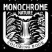 Monochrome nature coloring book: Black & White Illustrations for Stress Relief and Mindful Relaxation
