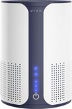 Purificateur d'air avec filtre HEPA, 3 vitesses, minuterie, blanc/noir