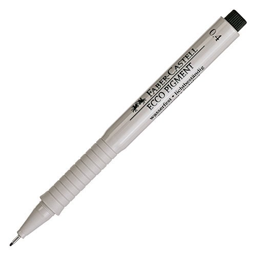 Faber-Castell tekenpen Faber Castell Ecco Pigment 0,4 mm zwart FC-166499