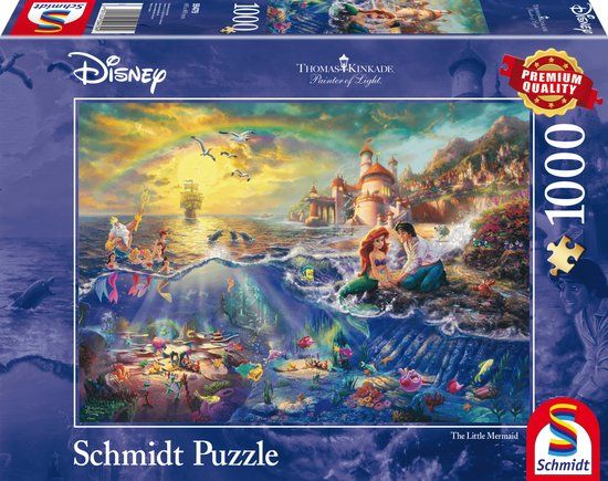Schmidt Disney The Little Mermaid - Puzzle 1000 pieces