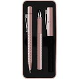 Faber-Castell Grip Gift Box Balpen en vulpen Pale Rose