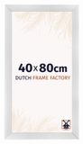 Dutch Frame Factory Fotolijst 40x80 cm - MDF - Zilver Mat - Praag