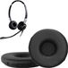 kwmobile 2x oorkussens geschikt voor Jabra Biz 2400 II - Earpads voor koptelefoon in zwart