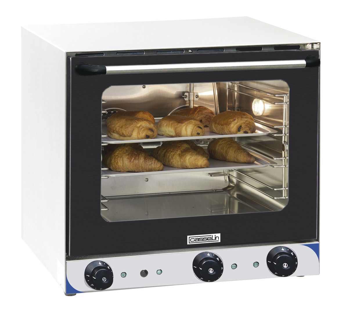 Casselin CFCV2 Oven - Zwart, Roestvrijstaal
