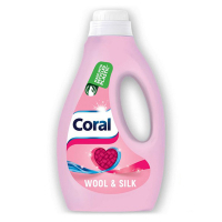 Coral Coral vloeibaar wasmiddel Wool & Silk 1,25 liter (26 wasbeurten)