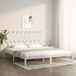 Maison Exclusive - Lit en bois massif, blanc, 180x200 cm