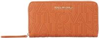 VALENTINO Pansy Zip Around Wallet Cuoio bruine