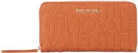 VALENTINO Pansy Zip Around Wallet Cuoio bruine