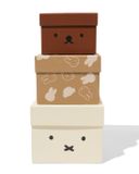 HEMA Boîtes De Rangement Miffy En Carton - 3 Pièces