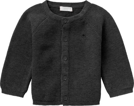 Noppies Baby Vest Naga - Dark grey melange - Maat 74