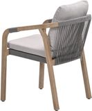 Garden Impressions Alora lounge dining stoel - grey sand