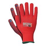 Rijst RNYDO-COLOR7 beschermende handschoenen, rood-blauw, 7 maten, 12 stuks