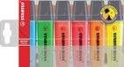 STABILO BOSS Original Markeerstiften, 5 stuks, Assorti
