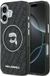 Karl Lagerfeld telefoonhoesjes voor iPhone 17 - IML Karl Head Logo - Magsafe - Zwart