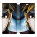 RV RV beschermhoes van leer voor Huawei P40 Lite Manga Naruto, wit