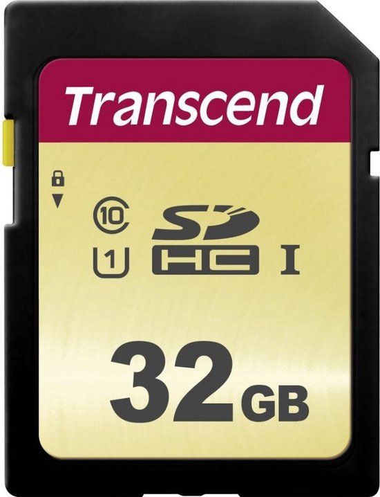 Transcend 32GB SDHC geheugenkaart - UHS-I - Class 10
