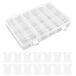 BOUTI1583 BOUTI Floss Organizer Opbergdoos met 17 compartimenten & 100 klossen
