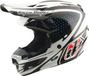 Troy Lee Designs SE5 Polycarbonate MIPS The Line Motocrosshelm - Zwart/wit